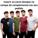 Kit 5 Camisetas Básica de Algodão Egípcio