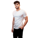 Camiseta Básica de Algodão Egípcio Cor Branca