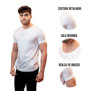 Camiseta Básica de Algodão Egípcio Cor Branca