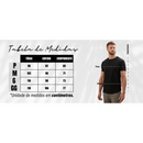 Camiseta Básica de Algodão Egípcio Cor Preto