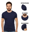 Camiseta Modal Tech T-Shirt Azul Marinho